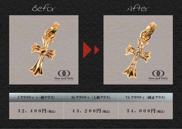 CHROME HEARTS ベビーファット22K